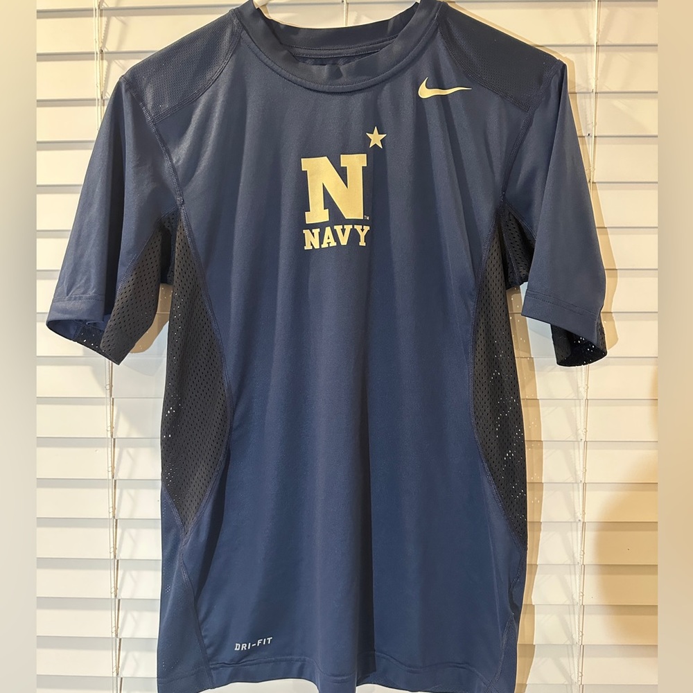 NavyXNike dryfit tee